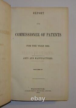 1862 Commissaire aux brevets, Copie du colonel de la GUERRE CIVILE, Plus de 2000 illustrations, Très bon état