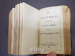 1862 Guerre Civile Nt Bible, Présenté Par Ulster County Bible Society