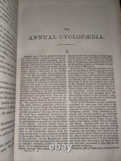 1862 L'Annuaire américain et registre des événements importants de l'ère de la guerre civile
