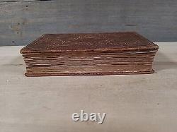 1862 NOUVEAU TESTAMENT époque de la guerre civile ALLEMAND ET ANGLAIS ancienne SOCIÉTÉ BIBLIQUE AMÉRICAINE