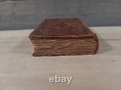 1862 NOUVEAU TESTAMENT époque de la guerre civile ALLEMAND ET ANGLAIS ancienne SOCIÉTÉ BIBLIQUE AMÉRICAINE