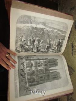 1862 Nouvelles Illustrées de Londres Vol 41 Exposition USA Guerre Civile Famine de Coton Lancs
