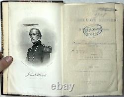 1862 Registre de la rébellion Moore Guerre civile américaine Illustré Deuxième Volume II 1er