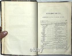 1862 Registre de la rébellion Moore Guerre civile américaine Illustré Deuxième Volume II 1er