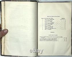 1862 Registre de la rébellion Moore Guerre civile américaine Illustré Deuxième Volume II 1er