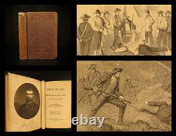 1863 1ère édition Au-delà des lignes Geer Guerre Civile Union Confédérée Prison Esclavage Racisme