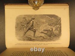 1863 1ère édition Au-delà des lignes Geer Guerre Civile Union Confédérée Prison Esclavage Racisme
