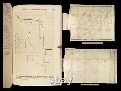 1863 Bataille de Murfreesboro 1ère GUERRE CIVILE Rosecrans Rivière Stones Tennessee CARTES