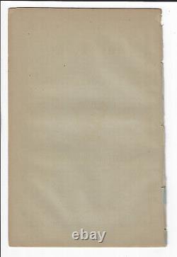 1863 Pamphlet De Guerre Civile Pas De Fête Mais Tout Pour Notre Pays Rare Philadelphia Copie