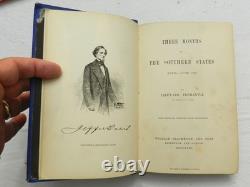 1863, TROIS MOIS DANS LES ÉTATS DU SUD Avril-Juin 1863 par Fremantle HB 1ère UK