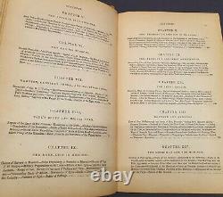 1863 Vol 1 L'Histoire de la Guerre Civile en Amérique John Abbott Ledyard Bill Publié