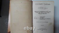1864 1er Éd Us CIVIL War Union Cavalerie Tactics Chevaux + Provenance D'infanterie
