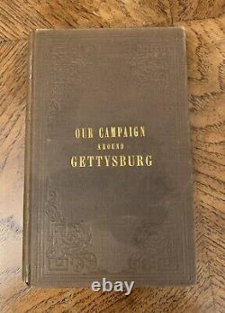 1864- Campagne De Gettysburg- 23e Régiment- Guerre Civile- Scare 1ère Edition- Rare