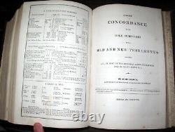 1864 Holy Bibliothèque Quaker Family Beaver Union Co Pa Shiveley Antique Livre De Guerre Civile