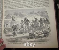 1864 Nouvelles Illustrées de Londres Vol 44 Glasgow Guerre Civile Américaine Guerre du Schleswig-Holstein
