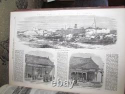 1864 Nouvelles Illustrées de Londres Vol 44 Glasgow Guerre Civile Américaine Guerre du Schleswig-Holstein