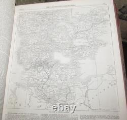 1864 Nouvelles Illustrées de Londres Vol 44 Glasgow Guerre Civile Américaine Guerre du Schleswig-Holstein