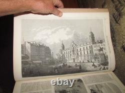 1864 Nouvelles Illustrées de Londres Vol 44 Glasgow Guerre Civile Américaine Guerre du Schleswig-Holstein