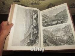 1864 Nouvelles Illustrées de Londres Vol 44 Glasgow Guerre Civile Américaine Guerre du Schleswig-Holstein