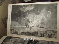1864 Nouvelles Illustrées de Londres Vol 44 Glasgow Guerre Civile Américaine Guerre du Schleswig-Holstein