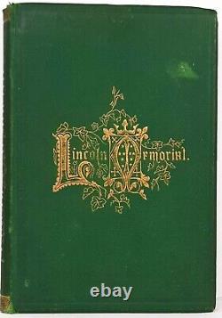 1865 ASSASSINAT DE PRÉSIDENT LINCOLN Mémorial ABRAHAM TRUMP Guerre Civile ESCLAVAGE