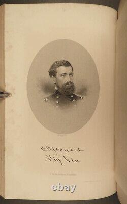 1865 Guerre Civile 1ed Général Sherman Campagnes Mémoires Tactics Armée Cartes Militaires