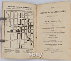 1865 Guerre Civile Incendie de Chambersburg par les Confédérés Relié Illustré 76 pages