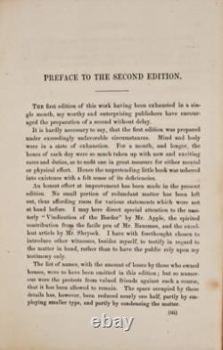 1865 Guerre Civile Incendie de Chambersburg par les Confédérés Relié Illustré 76 pages