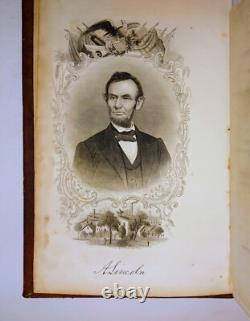1865 Histoire de la Grande Rébellion par Thomas Kettell, GUERRE DE SÉCESSION, Illustré