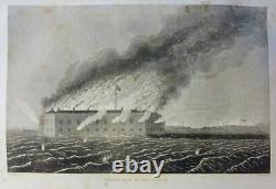 1865 Histoire de la Grande Rébellion par Thomas Kettell, GUERRE DE SÉCESSION, Illustré