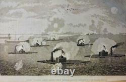 1865 Histoire de la Grande Rébellion par Thomas Kettell, GUERRE DE SÉCESSION, Illustré