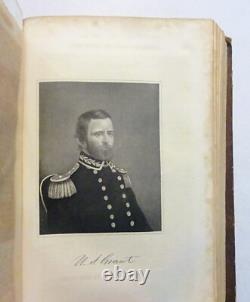 1865 Histoire de la Grande Rébellion par Thomas Kettell, GUERRE DE SÉCESSION, Illustré