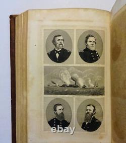 1865 Histoire de la Grande Rébellion par Thomas Kettell, GUERRE DE SÉCESSION, Illustré