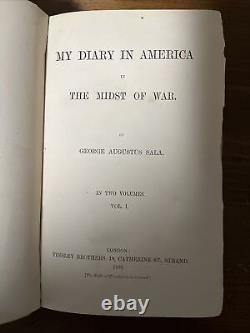 1865 Mon journal en Amérique au milieu de la guerre civile de Schenectady