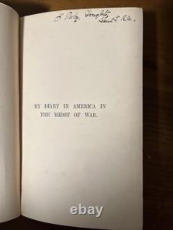 1865 Mon journal en Amérique au milieu de la guerre civile de Schenectady