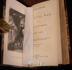 1866 Histoire picturale de la guerre civile aux États-Unis d'Amérique par Lossing
