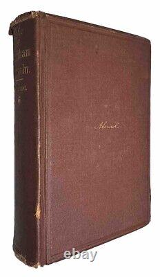 1866 VIE D'ABRAHAM LINCOLN par Holland 1ère édition/1ère édition GUERRE CIVILE UNION MAJOR PROVENANCE