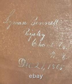 1866 VIE D'ABRAHAM LINCOLN par Holland 1ère édition/1ère édition GUERRE CIVILE UNION MAJOR PROVENANCE