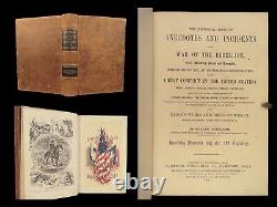 1867 Anecdotes illustrés de la GUERRE CIVILE Assassinat de Lincoln Gettysburg Union