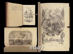 1867 Anecdotes illustrés de la GUERRE CIVILE Assassinat de Lincoln Gettysburg Union