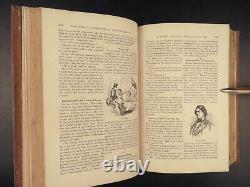 1867 Anecdotes illustrés de la GUERRE CIVILE Assassinat de Lincoln Gettysburg Union