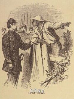 1867 Anecdotes illustrés de la GUERRE CIVILE Assassinat de Lincoln Gettysburg Union