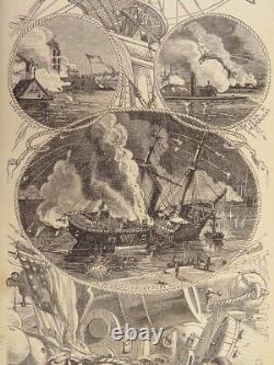 1867 Anecdotes illustrés de la GUERRE CIVILE Assassinat de Lincoln Gettysburg Union