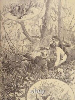 1867 Anecdotes illustrés de la GUERRE CIVILE Assassinat de Lincoln Gettysburg Union