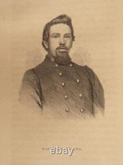 1867 Confédéré 1ère édition John S Mosby Rangers Raiders GUERRE CIVILE Virginia Gray Ghost