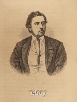 1867 Confédéré 1ère édition John S Mosby Rangers Raiders GUERRE CIVILE Virginia Gray Ghost