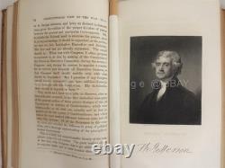 1868 antique HISTOIRE DE LA GUERRE CIVILE VUE CONSTITUTIONNELLE GUERRE ENTRE ÉTATS 2 vol compl