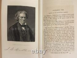 1868 antique HISTOIRE DE LA GUERRE CIVILE VUE CONSTITUTIONNELLE GUERRE ENTRE ÉTATS 2 vol compl