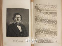 1868 antique HISTOIRE DE LA GUERRE CIVILE VUE CONSTITUTIONNELLE GUERRE ENTRE ÉTATS 2 vol compl
