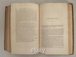 1868 antique HISTOIRE DE LA GUERRE CIVILE VUE CONSTITUTIONNELLE GUERRE ENTRE ÉTATS 2 vol compl